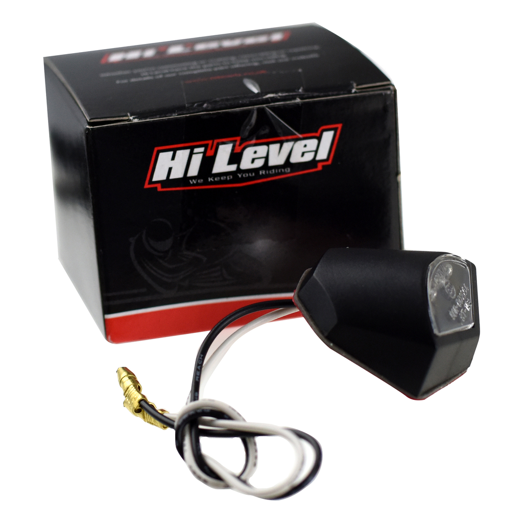 Hi Level Number Plate Light LED Small Black Body, view 4