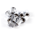 Hi Level Nuts Flange Long 7mm Thread Uses 10mm (10 Pack)