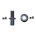 Hi Level Rear Sprocket Bolt & Nut Set