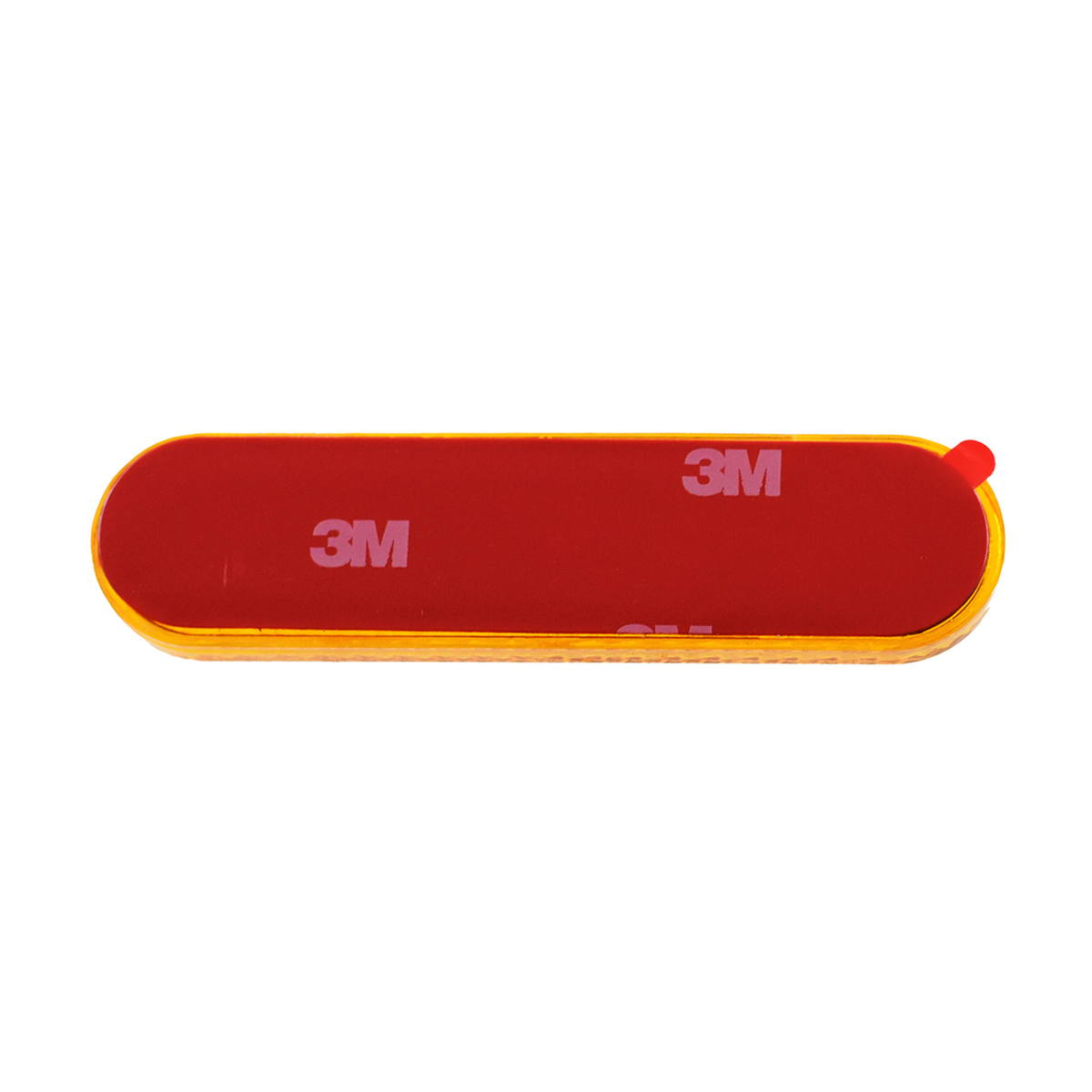 Hi Level Reflector Amber 95mmx24mm Stick on Oval, view 3