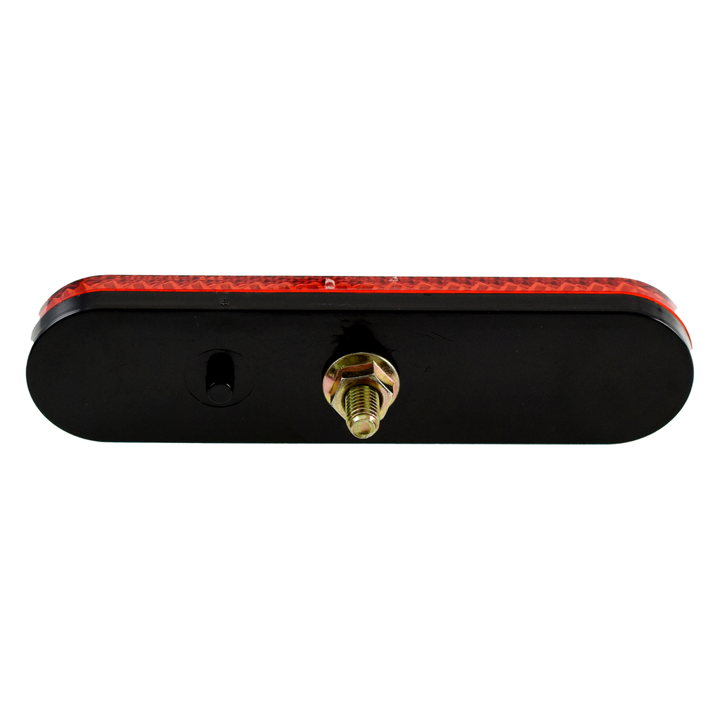 Hi Level Reflector Red 95mmx24mm Bolt on 5mm ECE, view 2