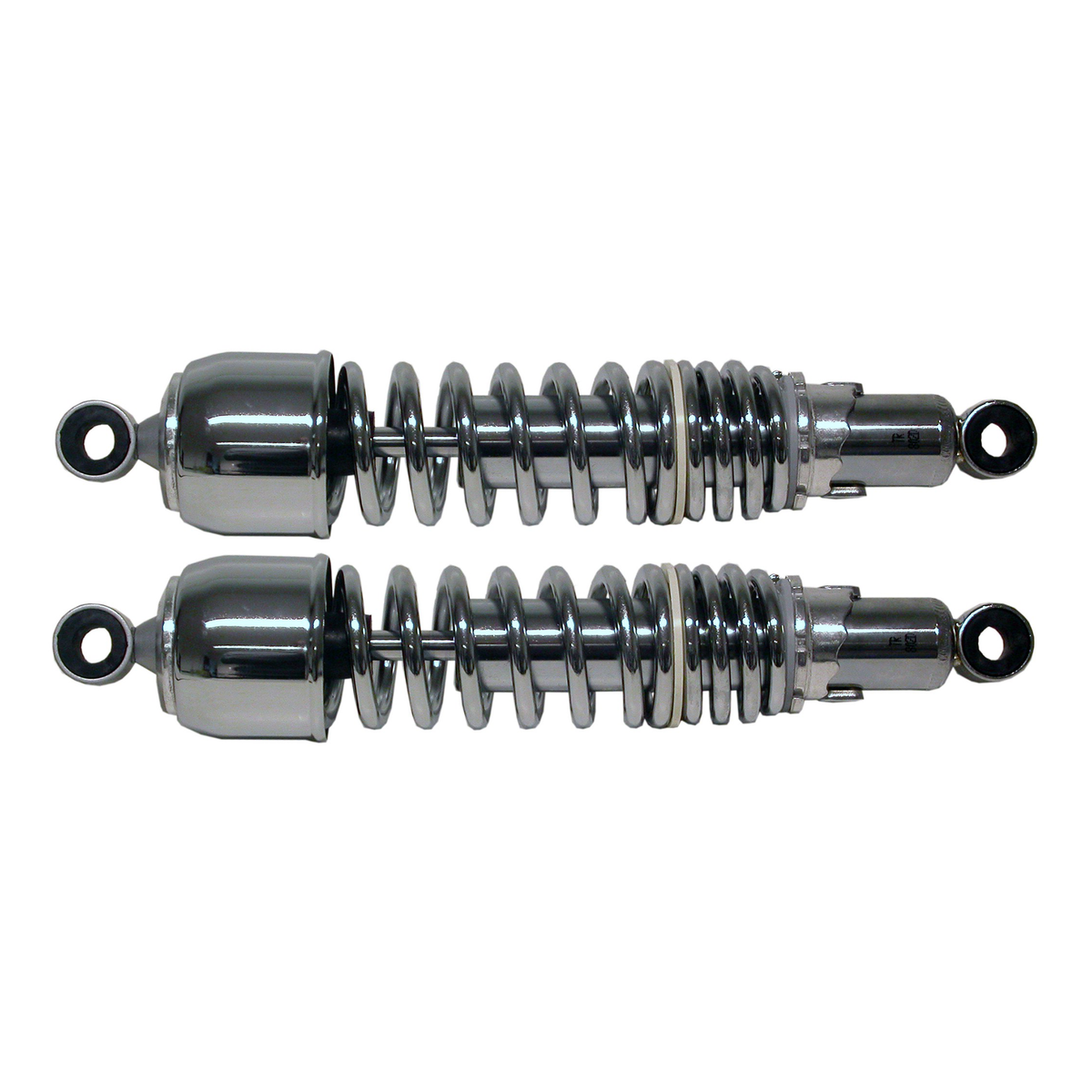 Hi Level Shock Absorbers 300mm Pin + Pin Chrome (Type 7A)