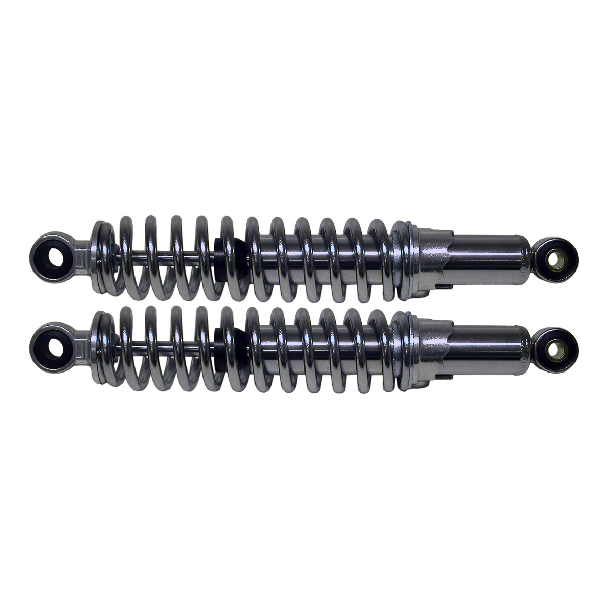 Hi Level Shock Absorbers 320mm Pin + Pin Chrome Spring