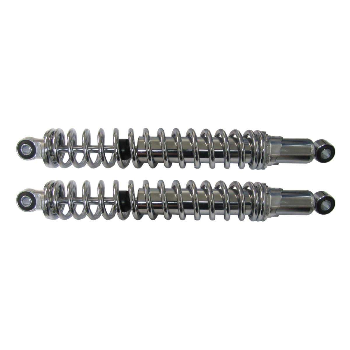 Hi Level Shock Absorbers 400mm Pin + Pin up to 200cc Chrome