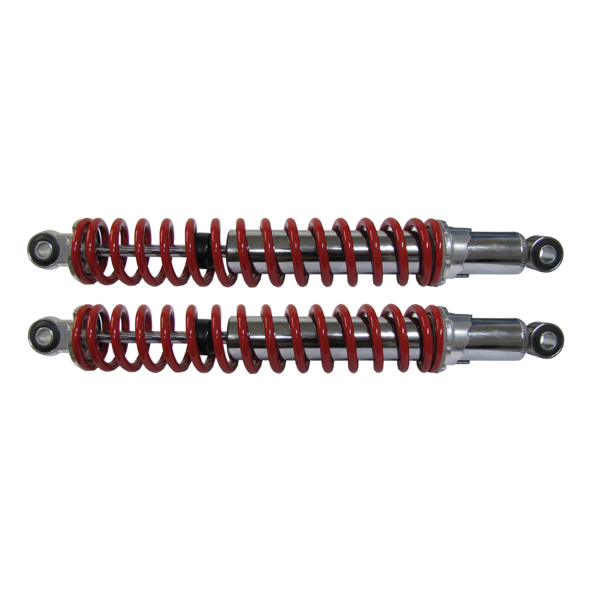 Hi Level Shock Absorbers 400mm Pin + Pin up to 200cc Red