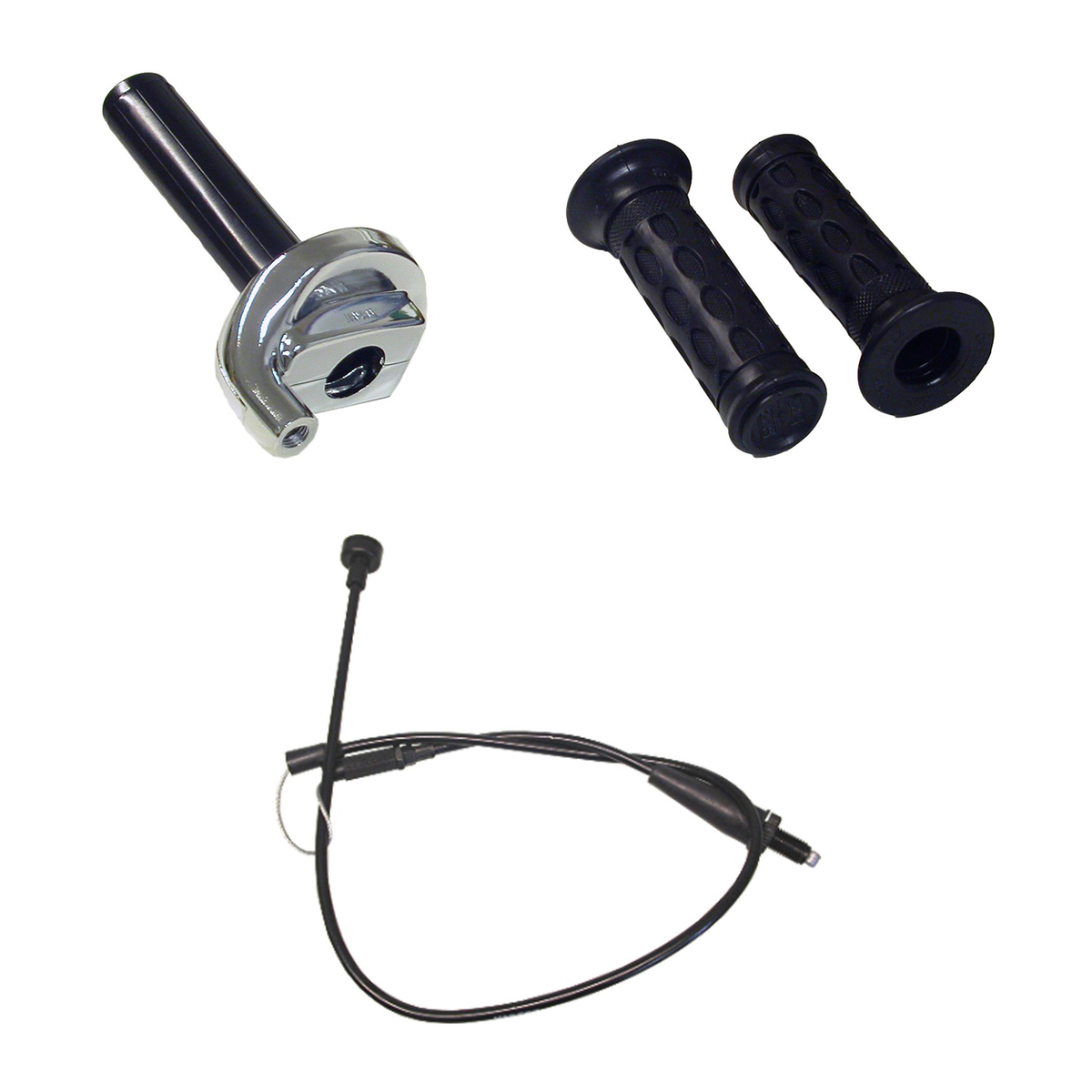 Hi Level Throttle Unit MX Chrome complete