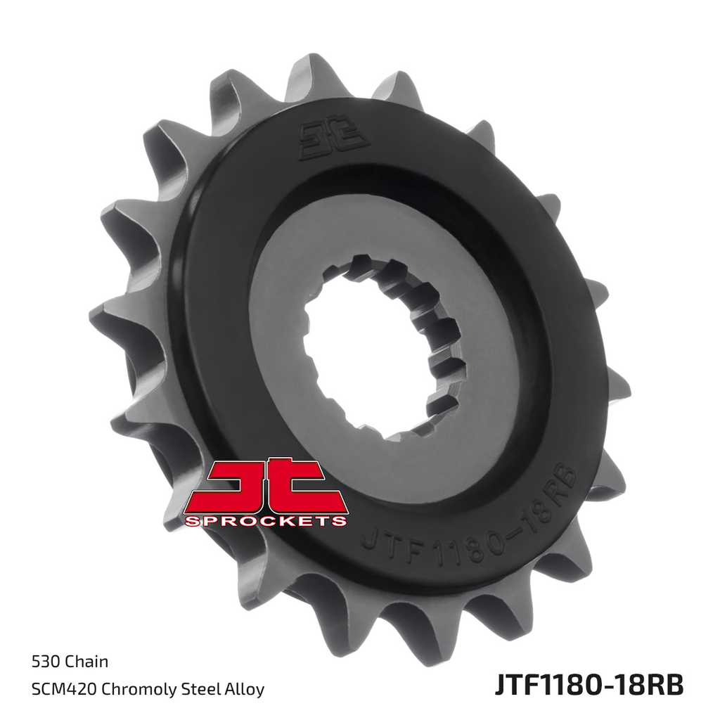 JT Front Sprocket (Rubber Cushioned) - JTF1180, view 2
