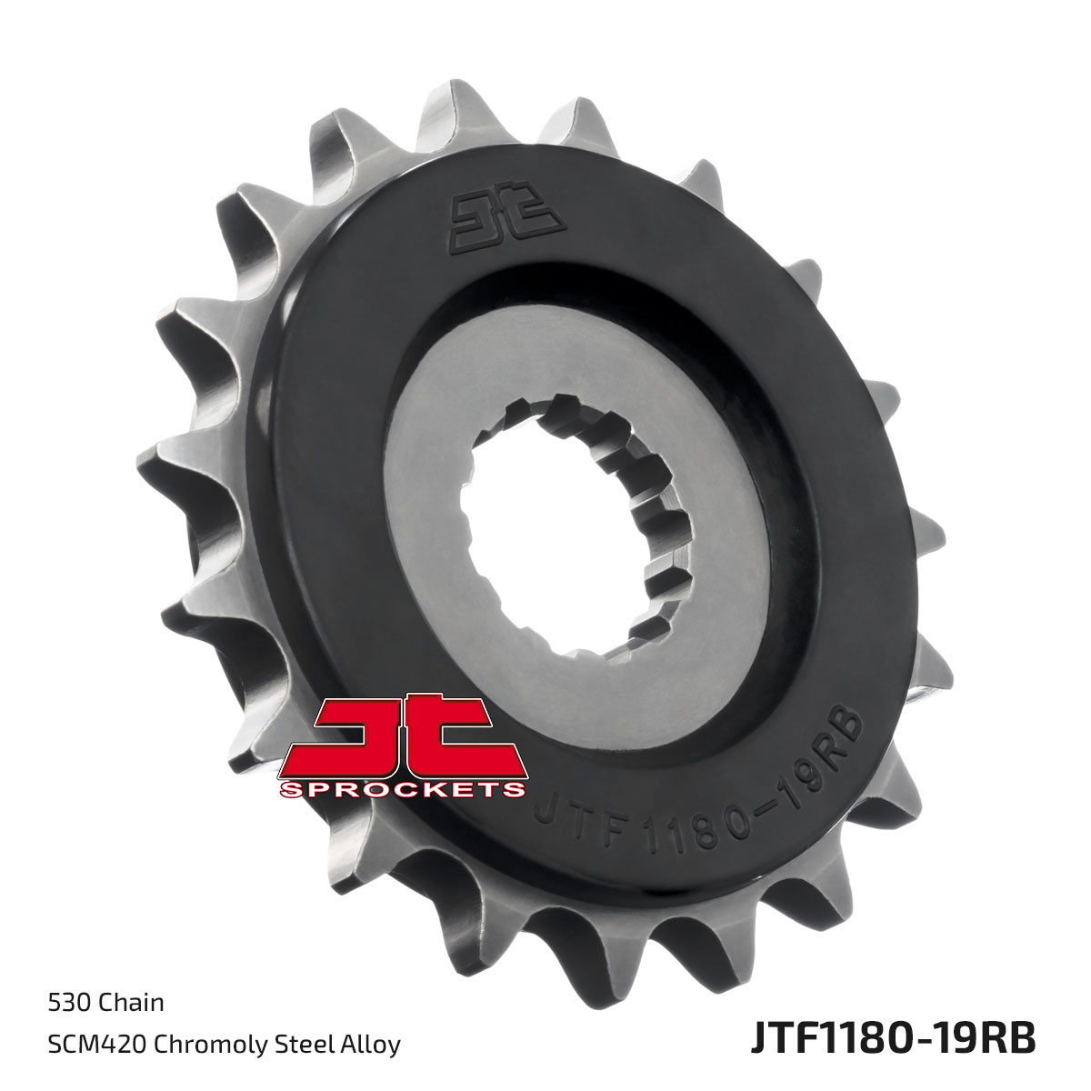 JT Front Sprocket (Rubber Cushioned) - JTF1180, view 3