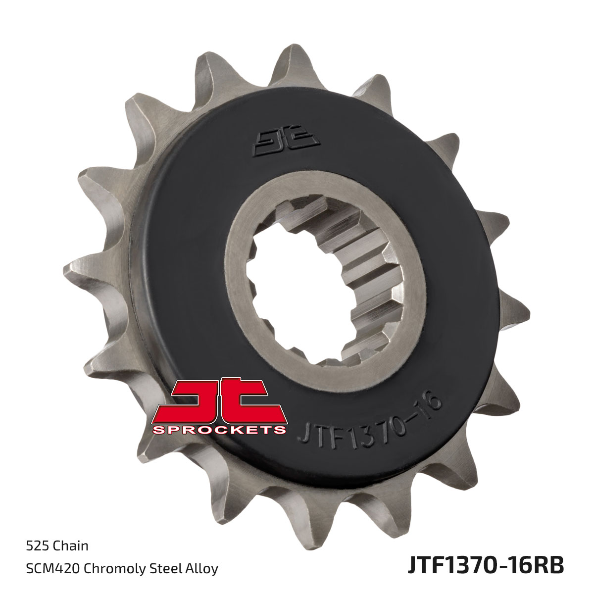 JT Front Sprocket (Rubber Cushioned) - JTF1370, view 2