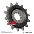 JT Front Sprocket (Rubber Cushioned) - JTF1447, part number JTF1447.14RB