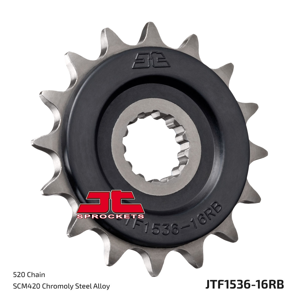 JT Front Sprocket (Rubber Cushioned) - JTF1536, view 2