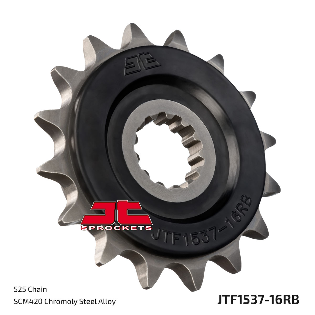 JT Front Sprocket (Rubber Cushioned) - JTF1537, view 2