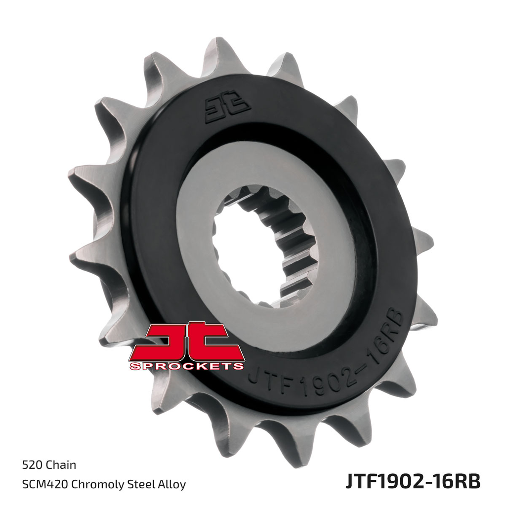JT Front Sprocket (Rubber Cushioned) - JTF1902, view 2