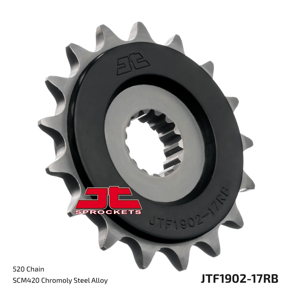 JT Front Sprocket (Rubber Cushioned) - JTF1902, view 3