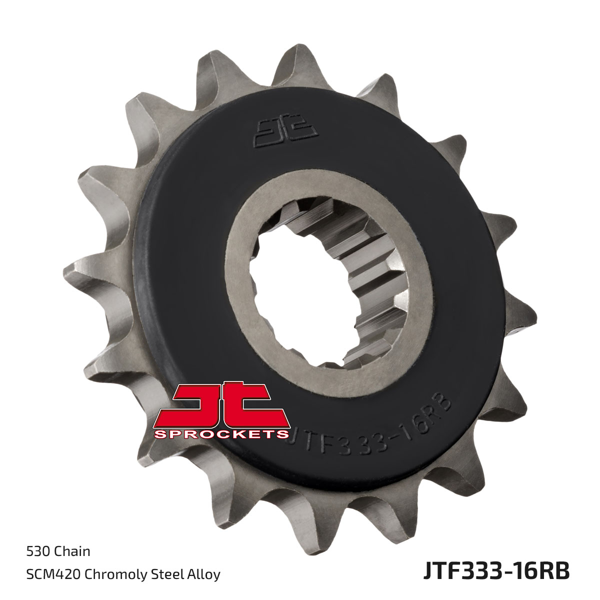 JT Front Sprocket (Rubber Cushioned) - JTF333, view 2