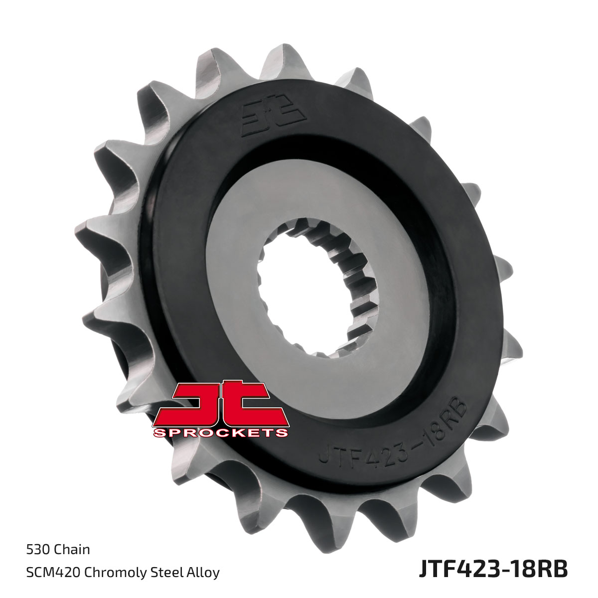 JT Front Sprocket (Rubber Cushioned) - JTF423, view 2