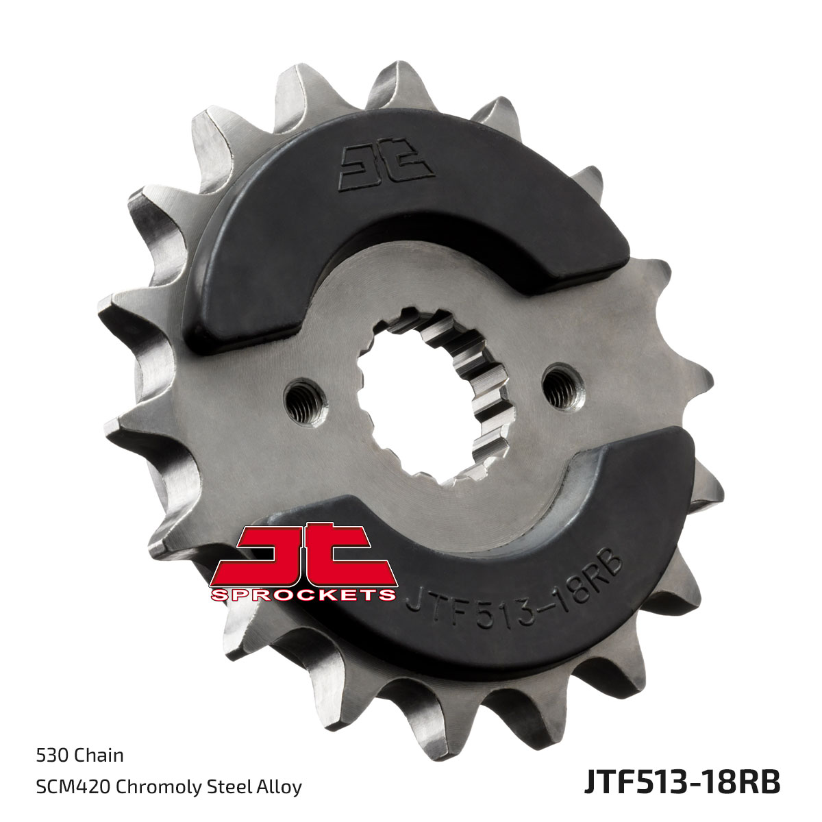 JT Front Sprocket (Rubber Cushioned) - JTF513, view 4
