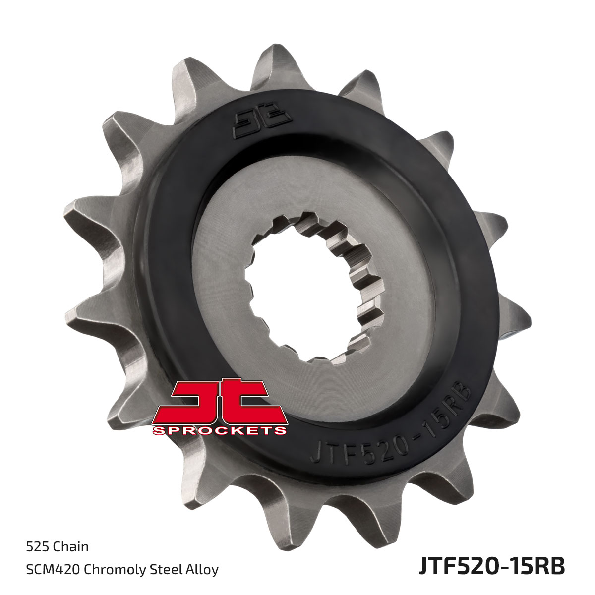 JT Front Sprocket (Rubber Cushioned) - JTF520, view 2