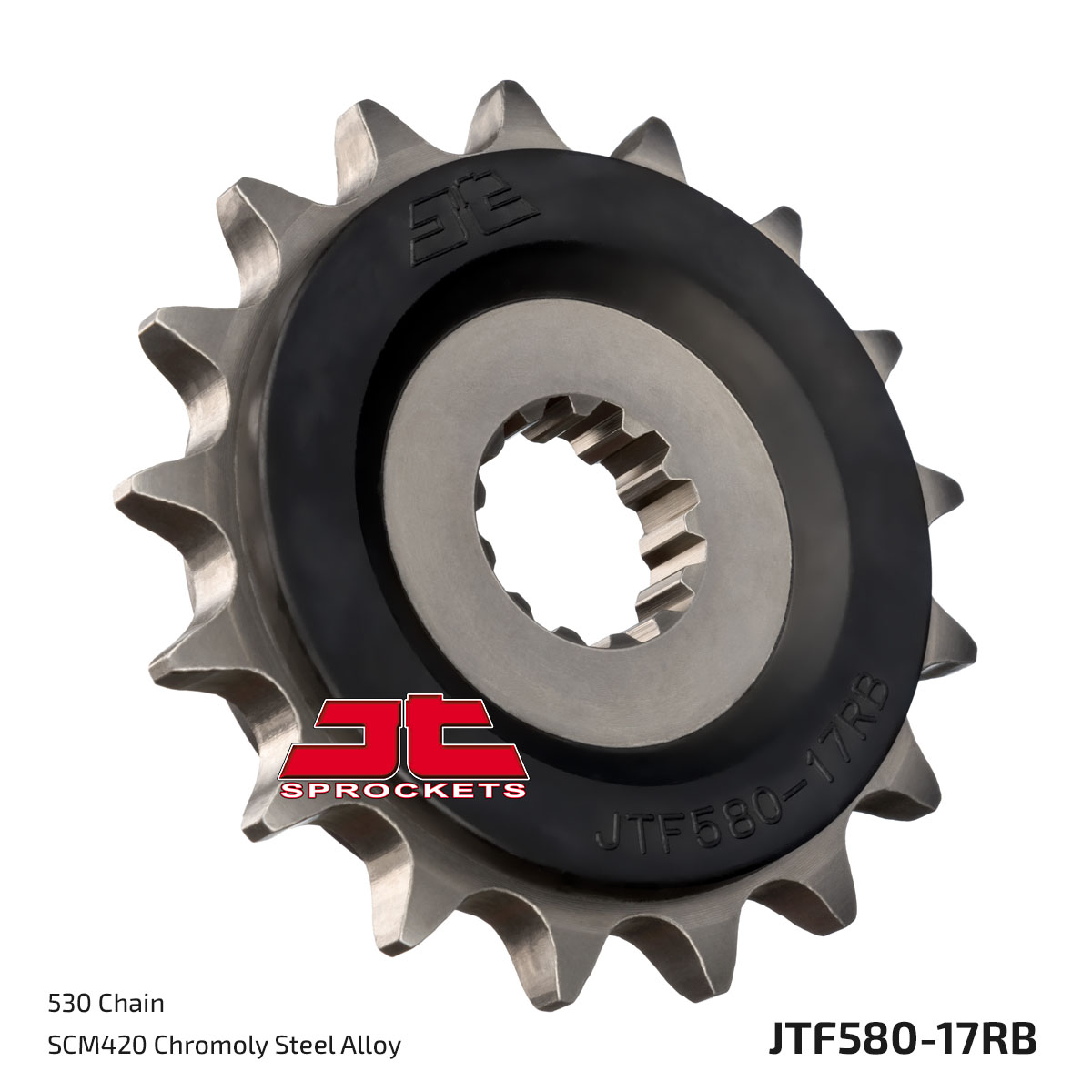 JT Front Sprocket (Rubber Cushioned) - JTF580, view 2