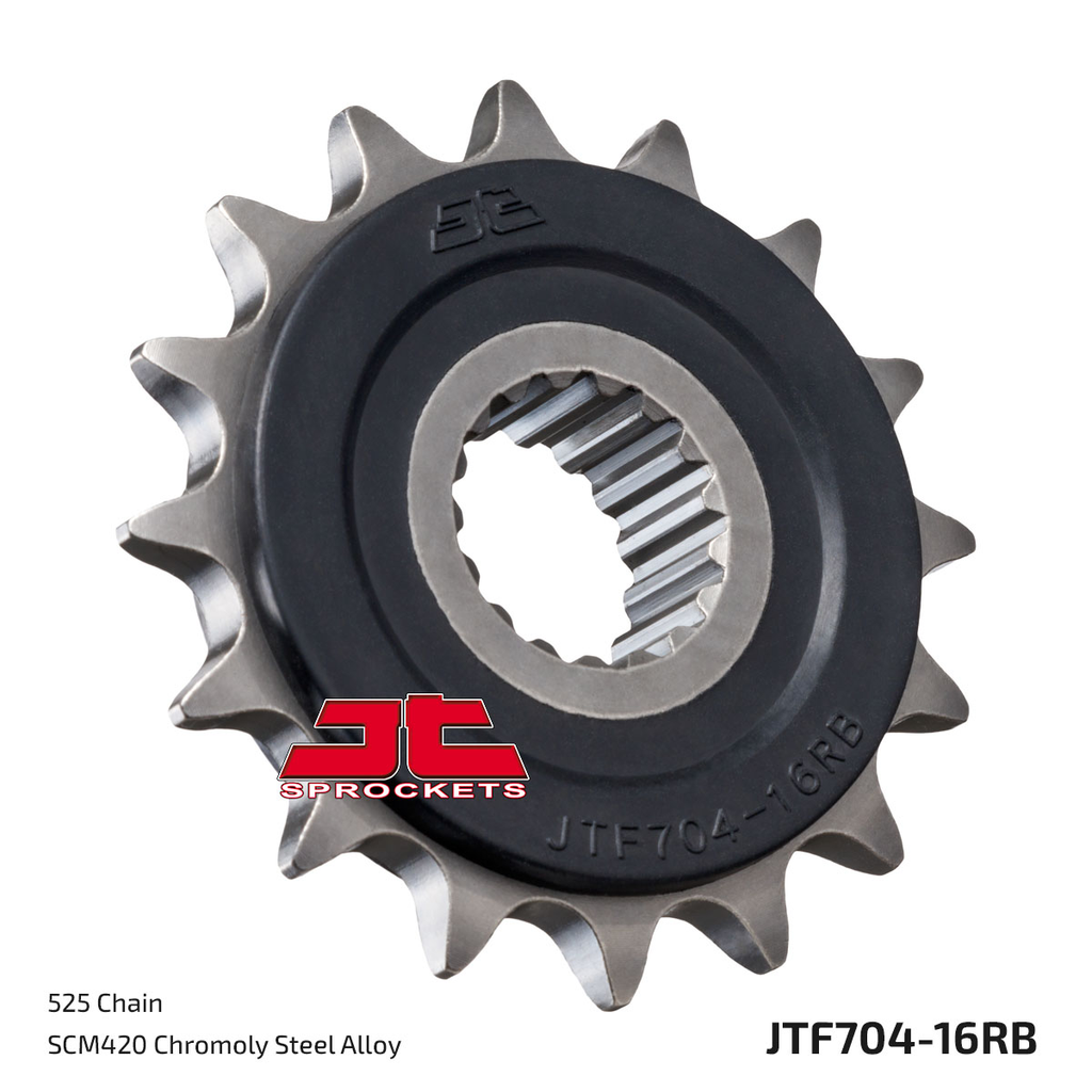 JT Front Sprocket (Rubber Cushioned) - JTF704, view 2