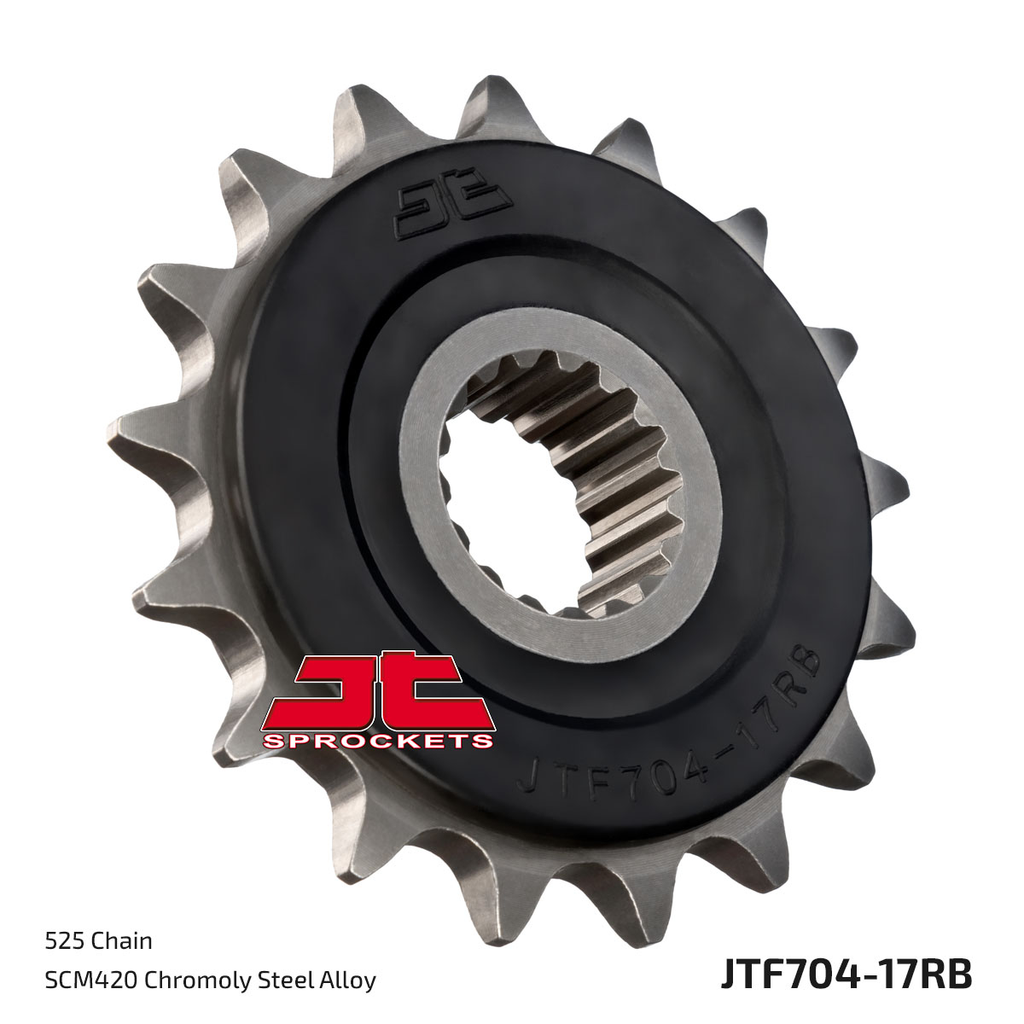 JT Front Sprocket (Rubber Cushioned) - JTF704, view 3