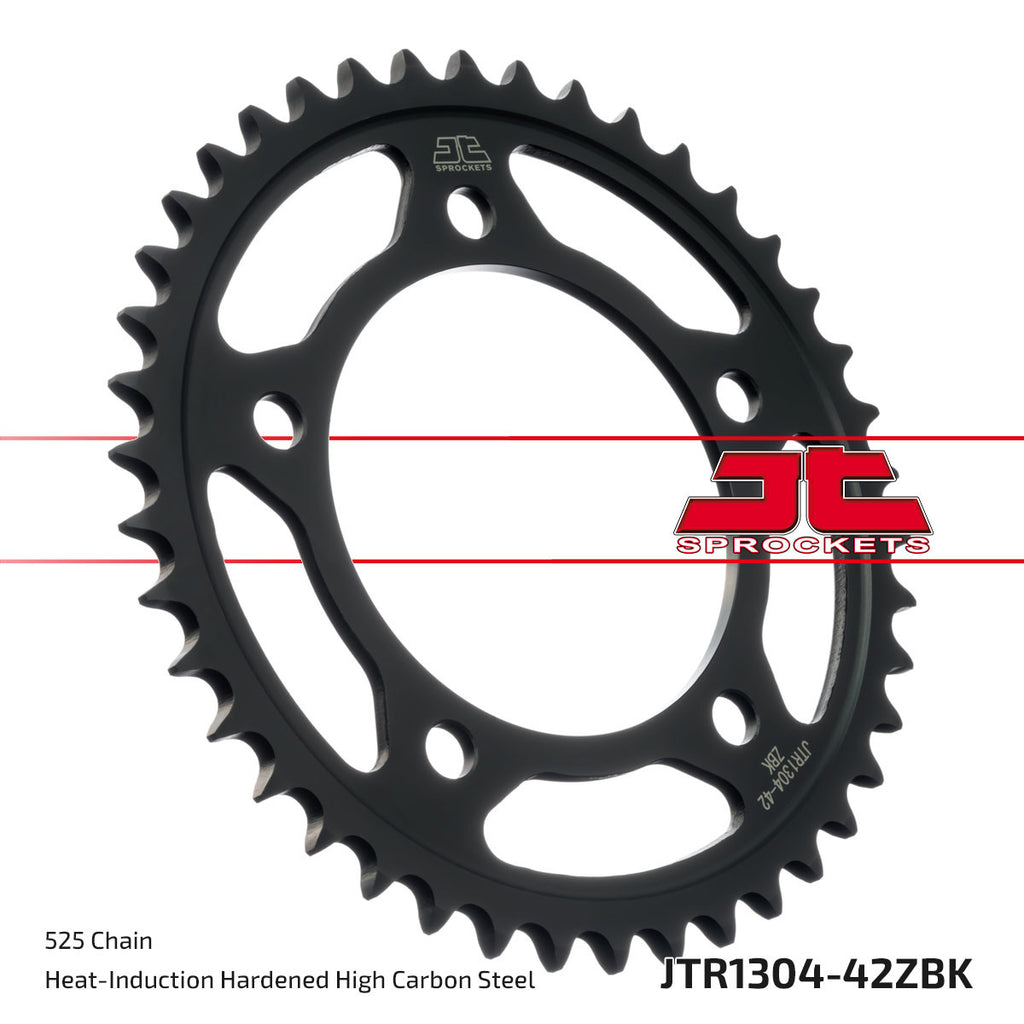 JT Rear Sprocket (Black Zinc Finish) - JTR1304, view 2
