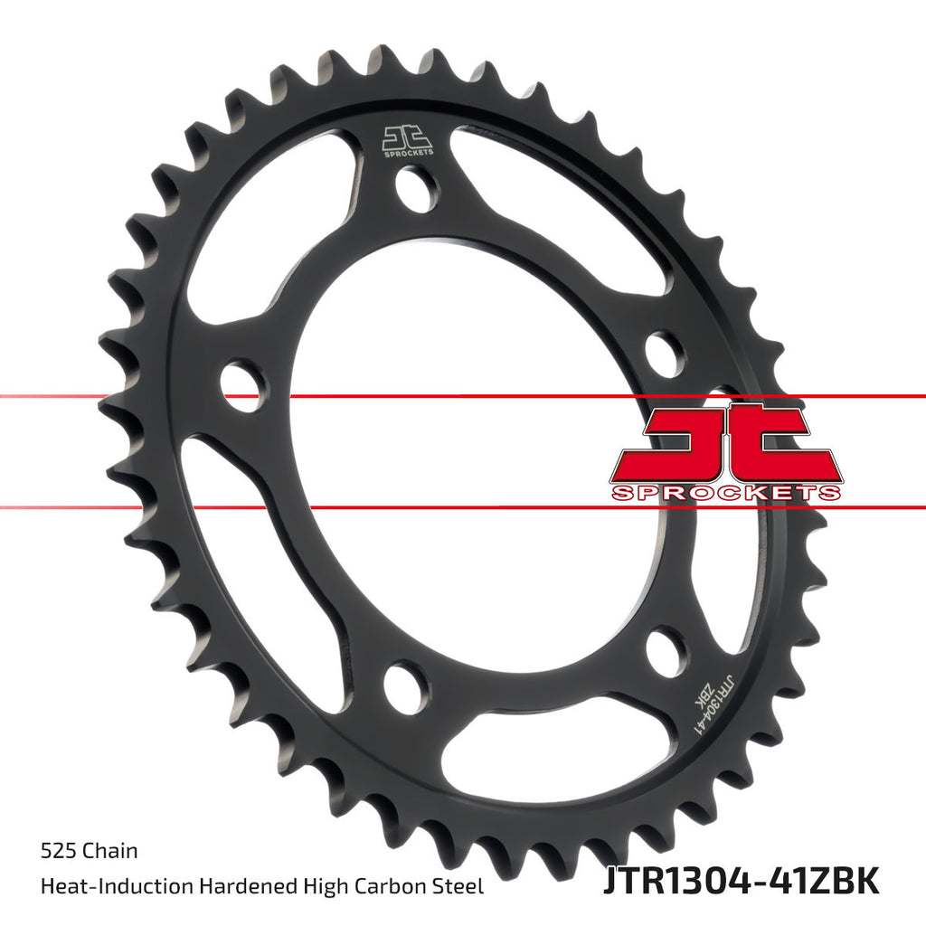 JT Rear Sprocket (Black Zinc Finish) - JTR1304