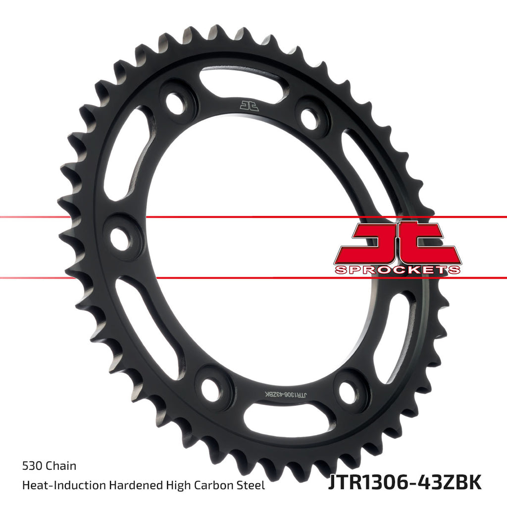 JT Rear Sprocket (Black Zinc Finish) - JTR1306, view 3