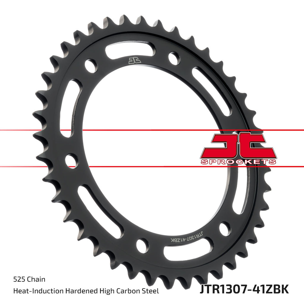 JT Rear Sprocket (Black Zinc Finish) - JTR1307