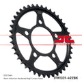 JT Rear Sprocket (Black Zinc Finish) - JTR1331, part number JTR1331.42ZBK