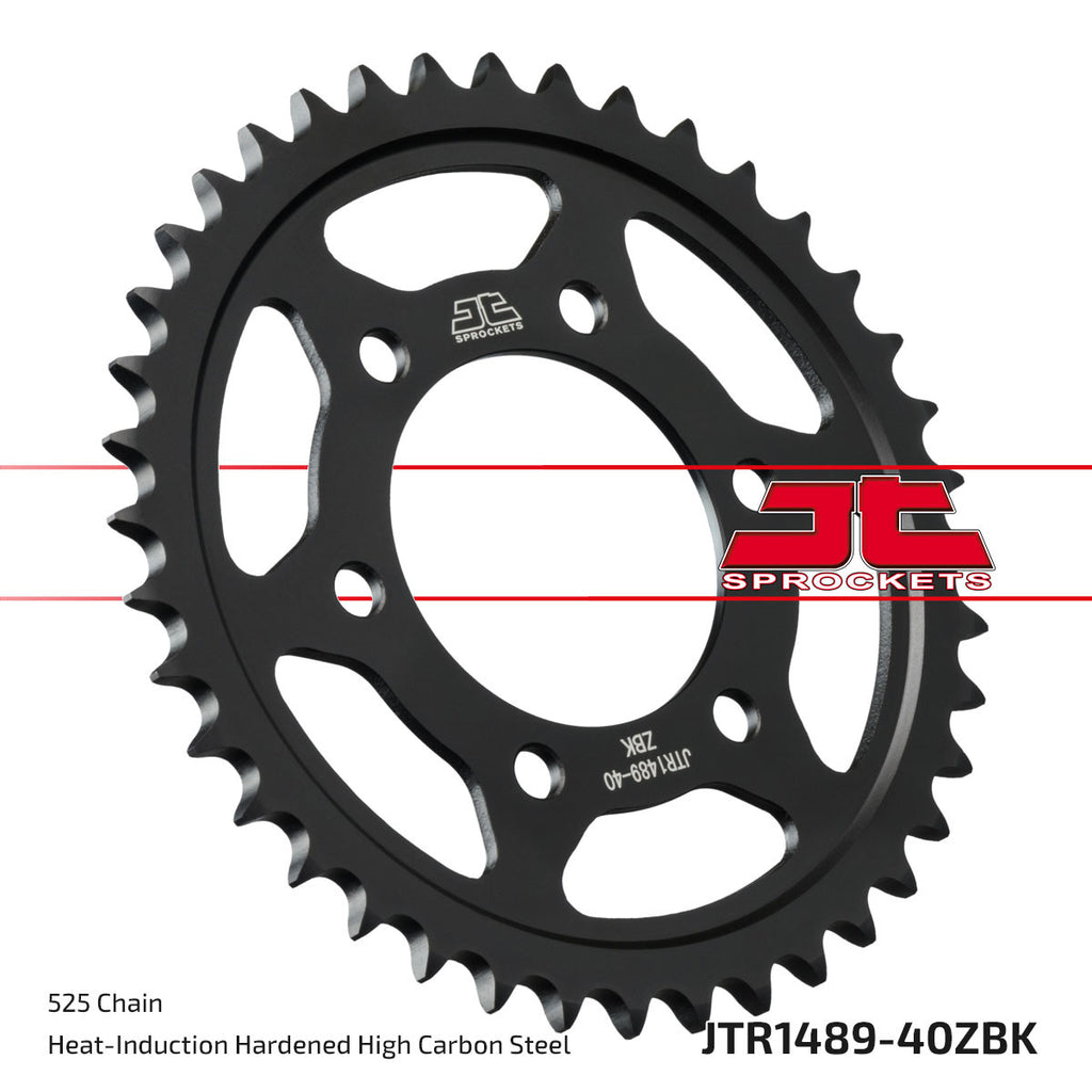 JT Rear Sprocket (Black Zinc Finish) - JTR1489, view 2