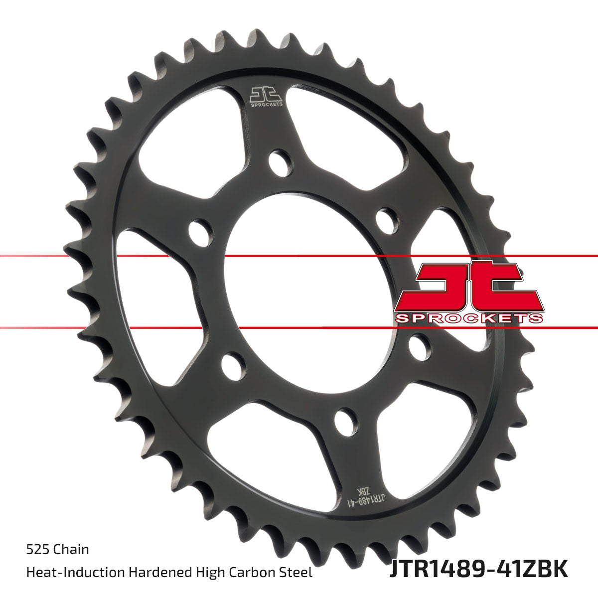 JT Rear Sprocket (Black Zinc Finish) - JTR1489, view 3
