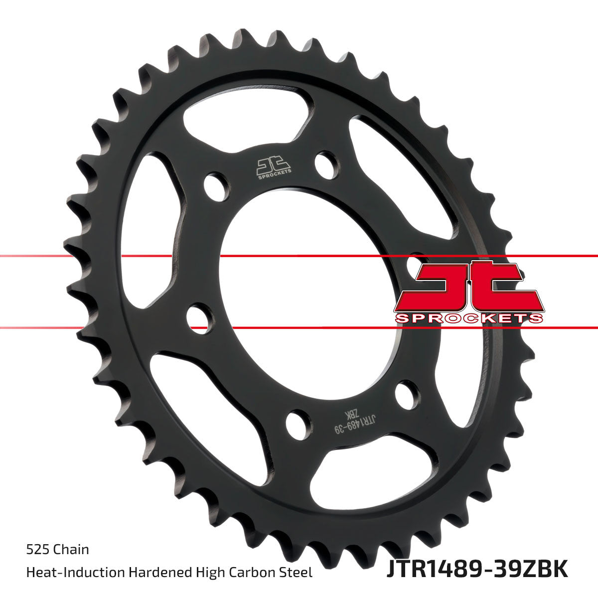 JT Rear Sprocket (Black Zinc Finish) - JTR1489