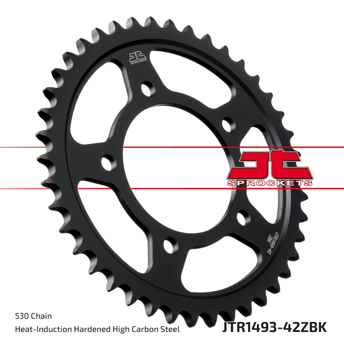 JT Rear Sprocket (Black Zinc Finish) - JTR1493, view 2