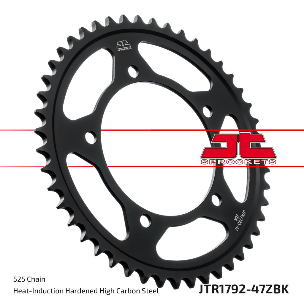 JT Rear Sprocket (Black Zinc Finish) - JTR1792, view 5