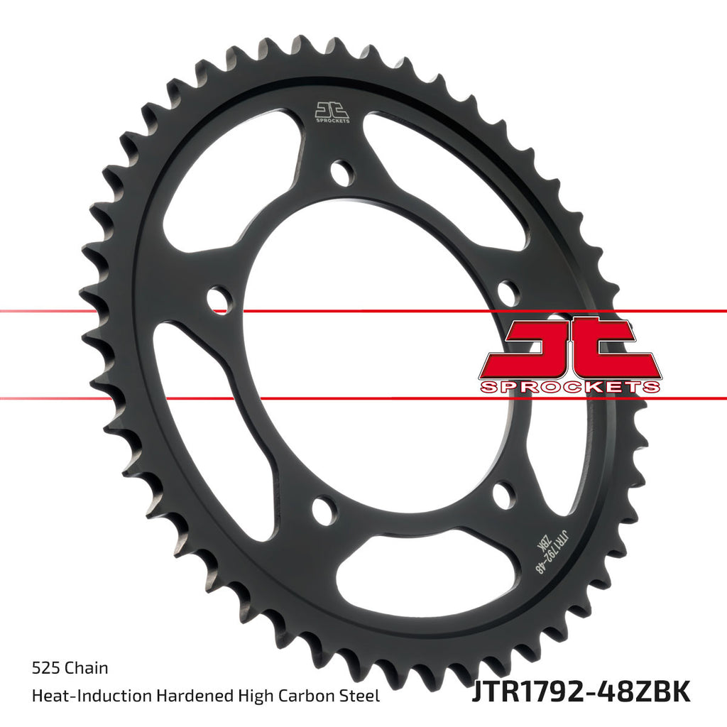 JT Rear Sprocket (Black Zinc Finish) - JTR1792, view 6