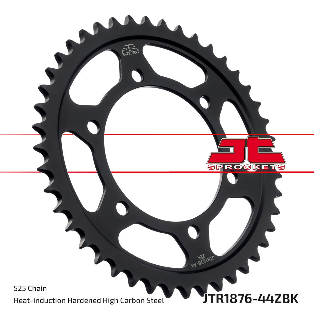 JT Rear Sprocket (Black Zinc Finish) - JTR1876, view 2