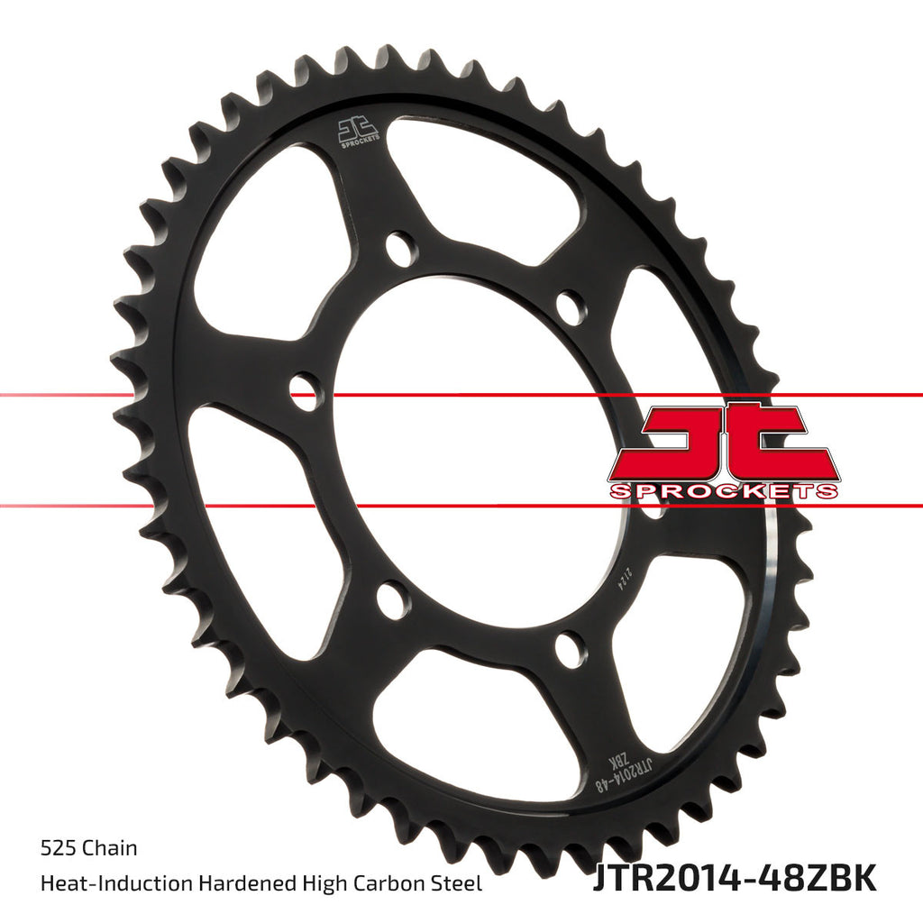 JT Rear Sprocket (Black Zinc Finish) - JTR2014, view 2