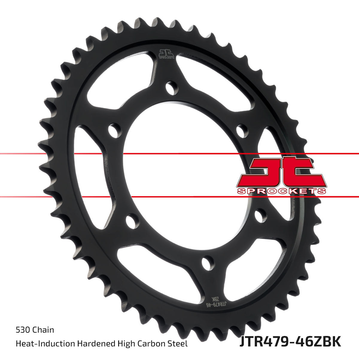 JT Rear Sprocket (Black Zinc Finish) - JTR479, view 2
