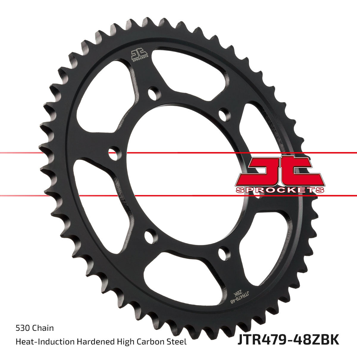 JT Rear Sprocket (Black Zinc Finish) - JTR479, view 3
