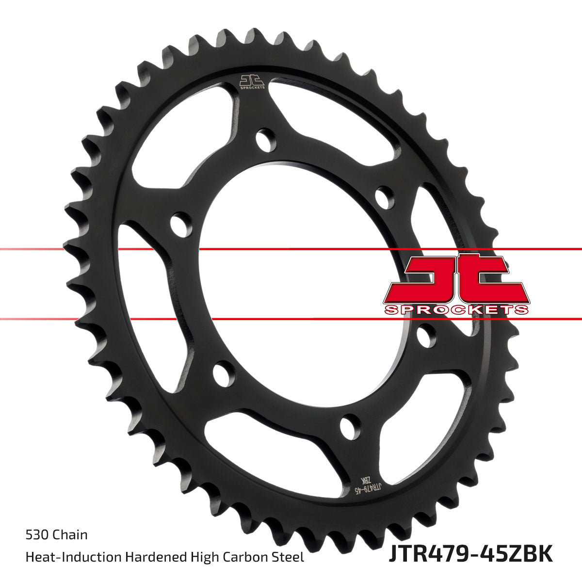 JT Rear Sprocket (Black Zinc Finish) - JTR479