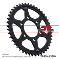 JT Rear Sprocket (Black Zinc Finish) - JTR816, part number JTR816.45ZBK