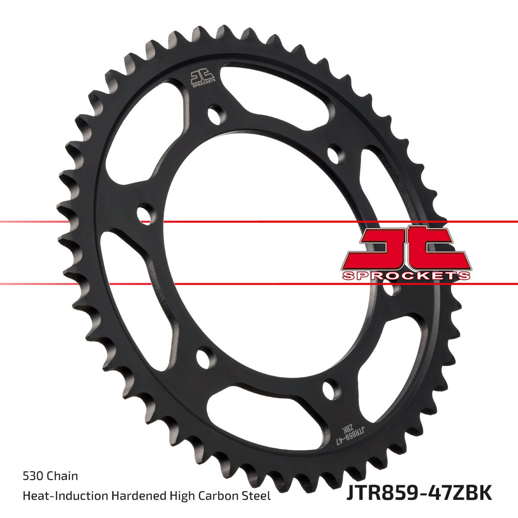 JT Rear Sprocket (Black Zinc Finish) - JTR859, view 2