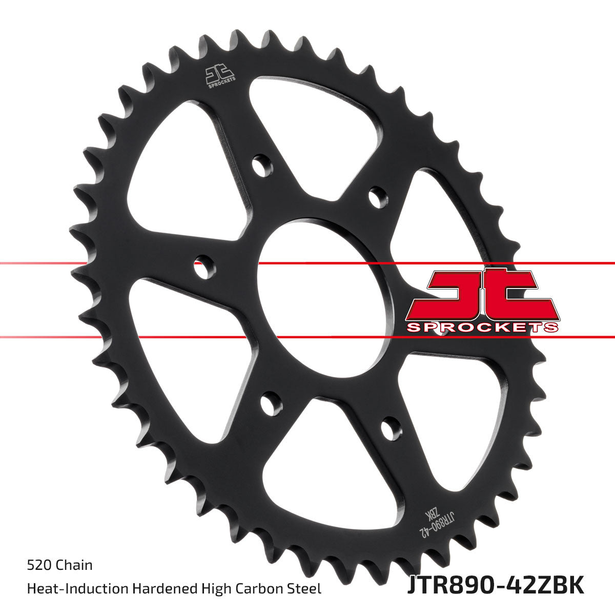JT Rear Sprocket (Black Zinc Finish) - JTR890