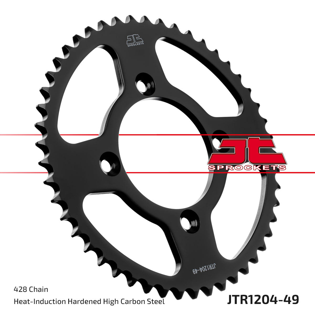 JT Rear Sprocket - JTR1204, view 2