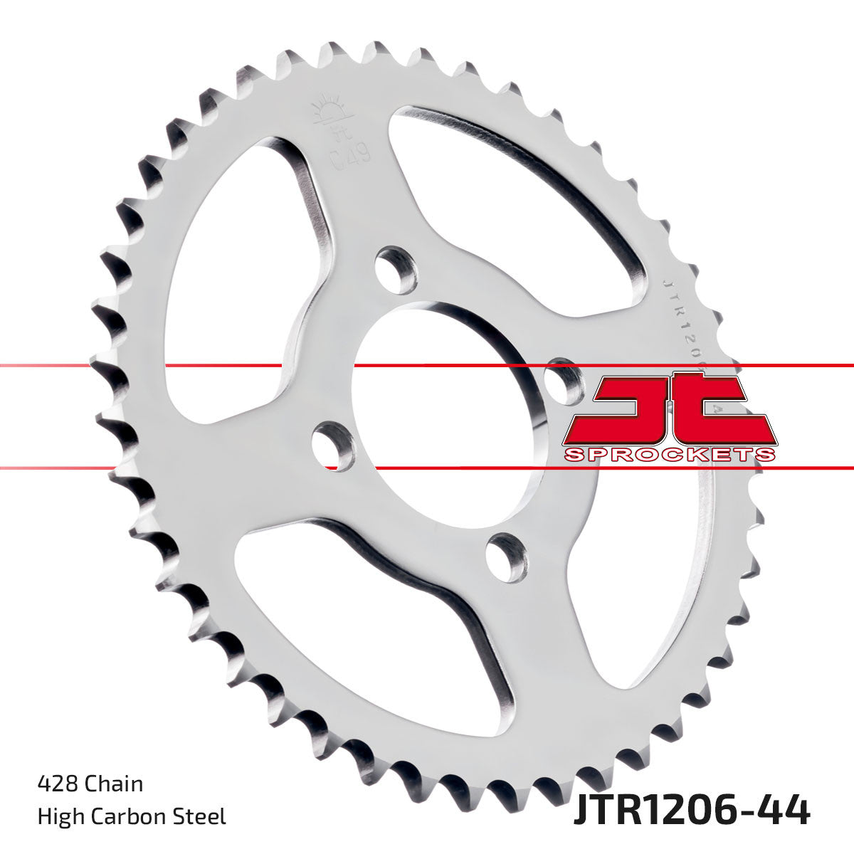 JT Rear Sprocket - JTR1206, view 2