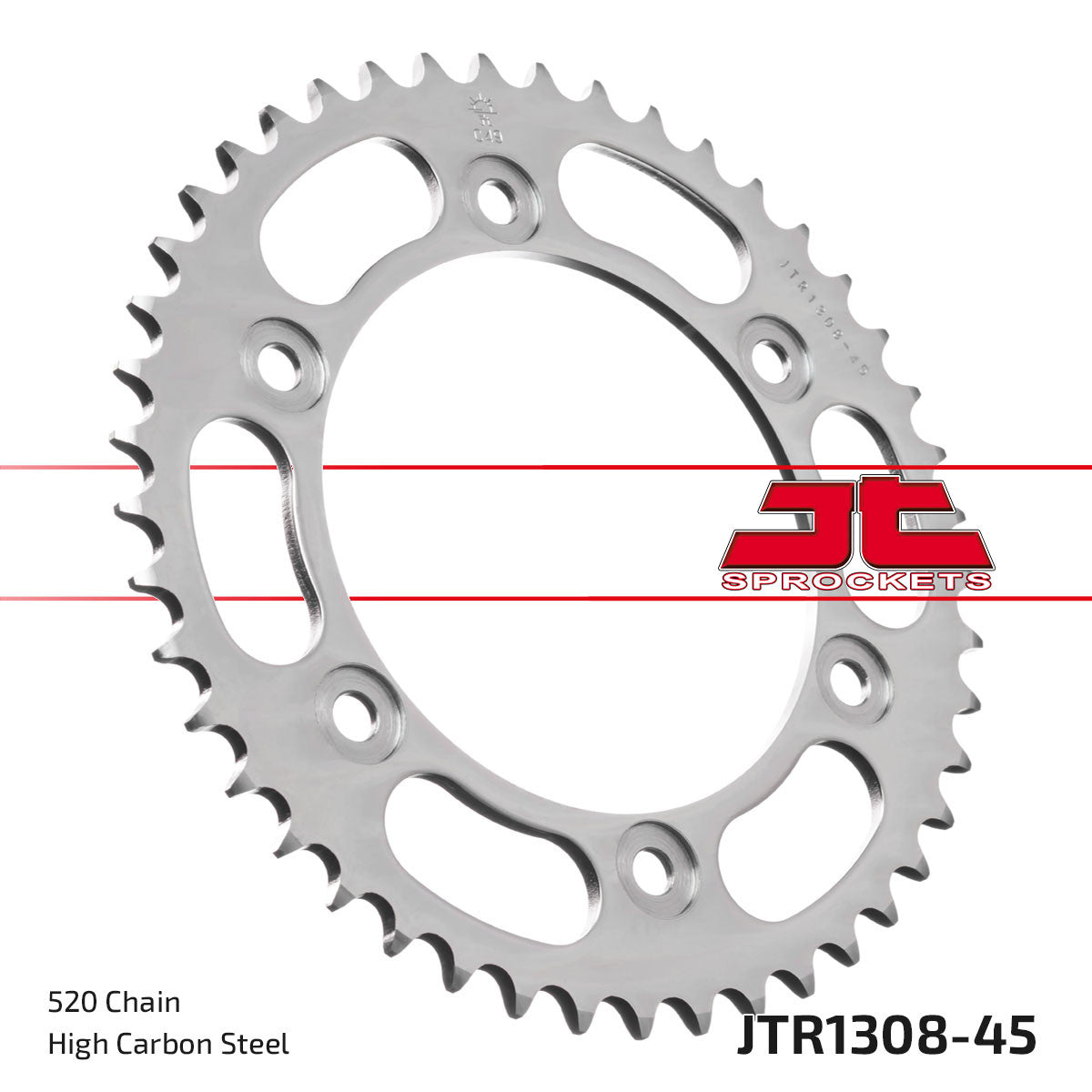 JT Rear Sprocket - JTR1308, view 3