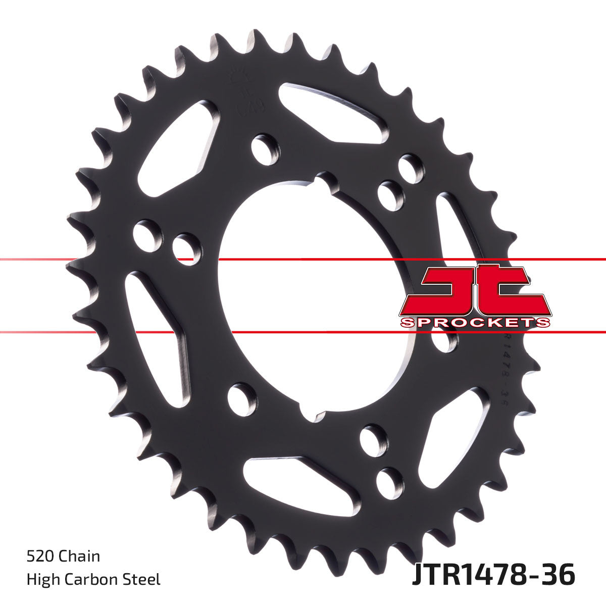 JT Rear Sprocket - JTR1478, view 3