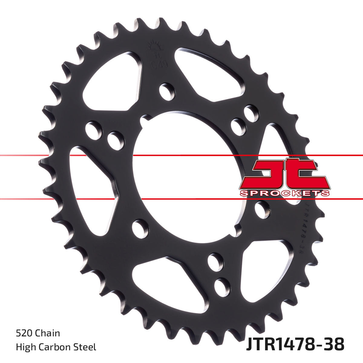 JT Rear Sprocket - JTR1478, view 4