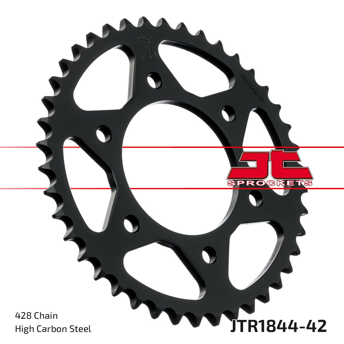 JT Rear Sprocket - JTR1844, view 2